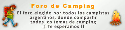 Foro de camping y campistas - Argentina