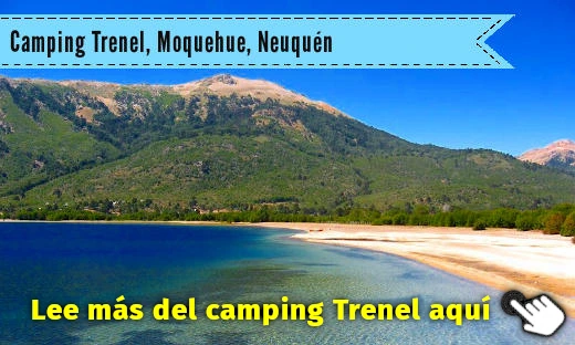 Camping Trenel, Moquehue, Neuquén