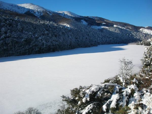 Photo of the campground Curruhué Chico, Lago Curruhué, Neuquén, Argentina