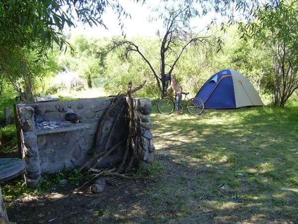 Photo of the campground La Anita, Aluminé, Neuquén, Argentina