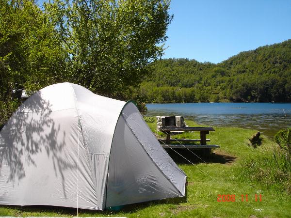 Foto del camping Lago Falkner, Lago Falkner, Neuquén, Argentina