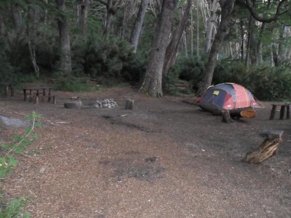 Photo of the campground Puerto Arturo, Lago Lolog, Neuquén, Argentina