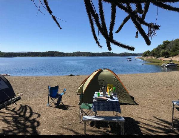 Photo of the campground El Puente, Villa Pehuenia, Neuquén, Argentina