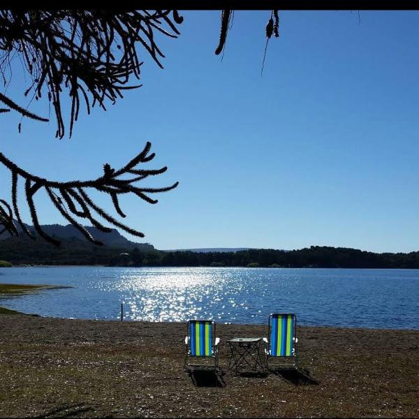 Photo of the campground El Puente, Villa Pehuenia, Neuquén, Argentina