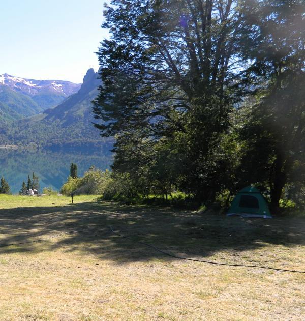 Photo of the campground El Vado de Pancho, Lago Meliquina, Neuquén, Argentina