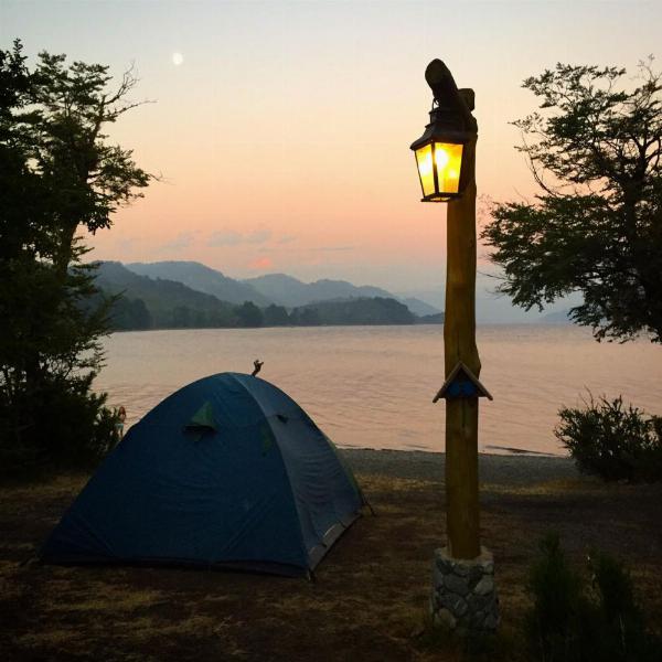 Photo of the campground El Verde, Moquehue, Neuquén, Argentina