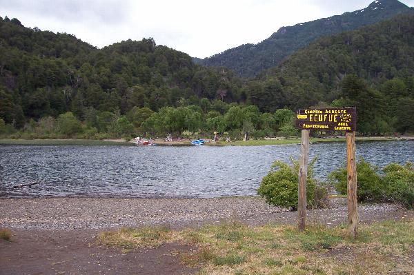 Photo of the campground Ecufué, Lago Huechulafquen, Neuquén, Argentina