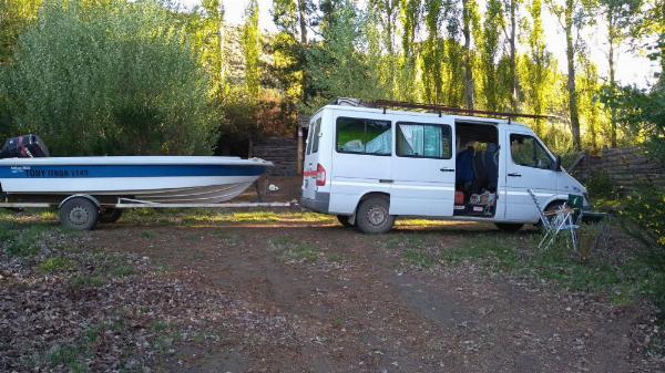 Photo of the campground La Porota, Junín de los Andes, Neuquén, Argentina